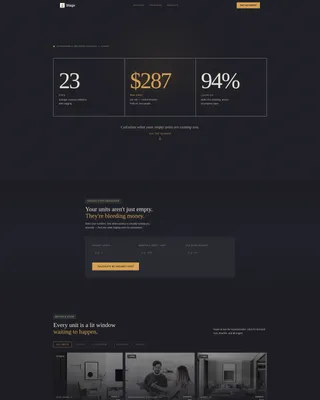 Affordable Housing Real Estate Booking Website Template