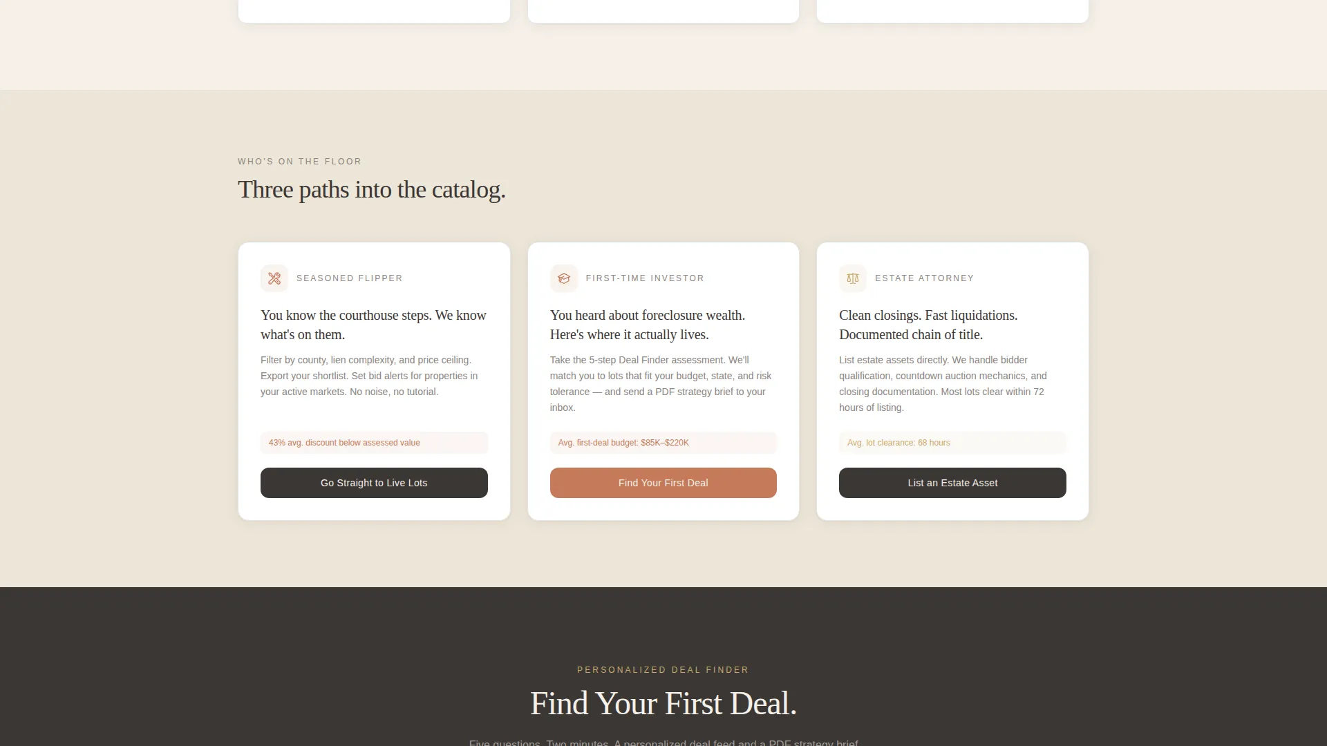 Property Listing & Portal Professional Website Template