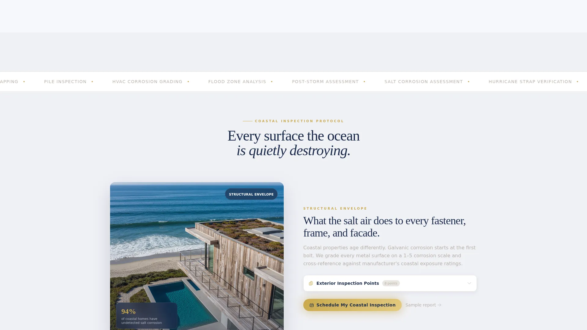 Beachfront Property Real Estate Professional Website Template