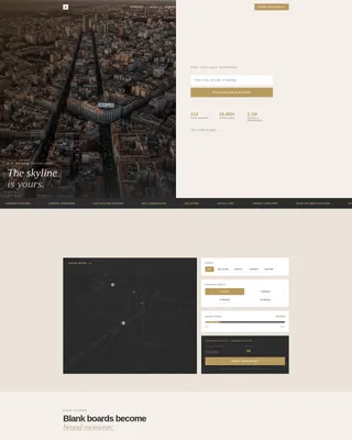Space & Rental Platforms Professional Website Template