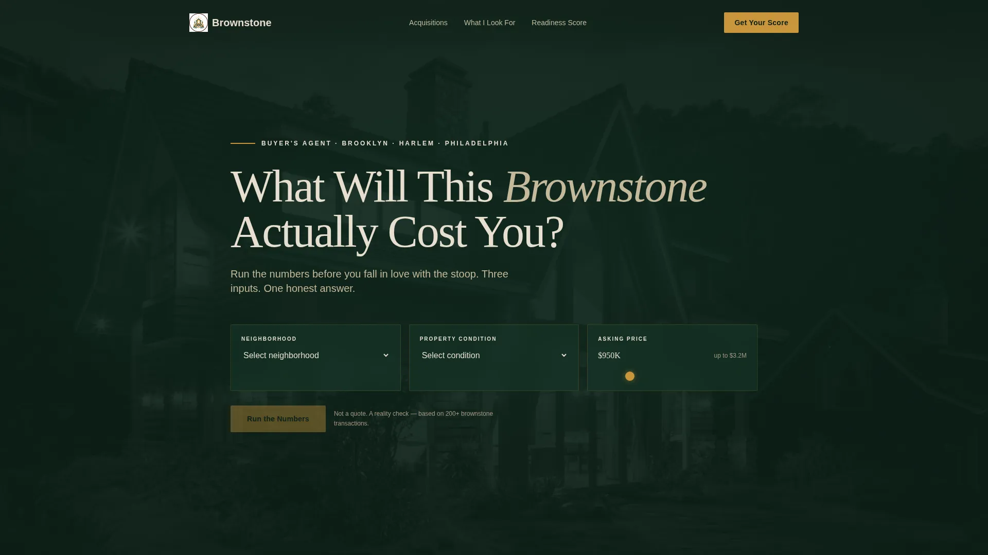 Buyer's Agent Landing Page Template