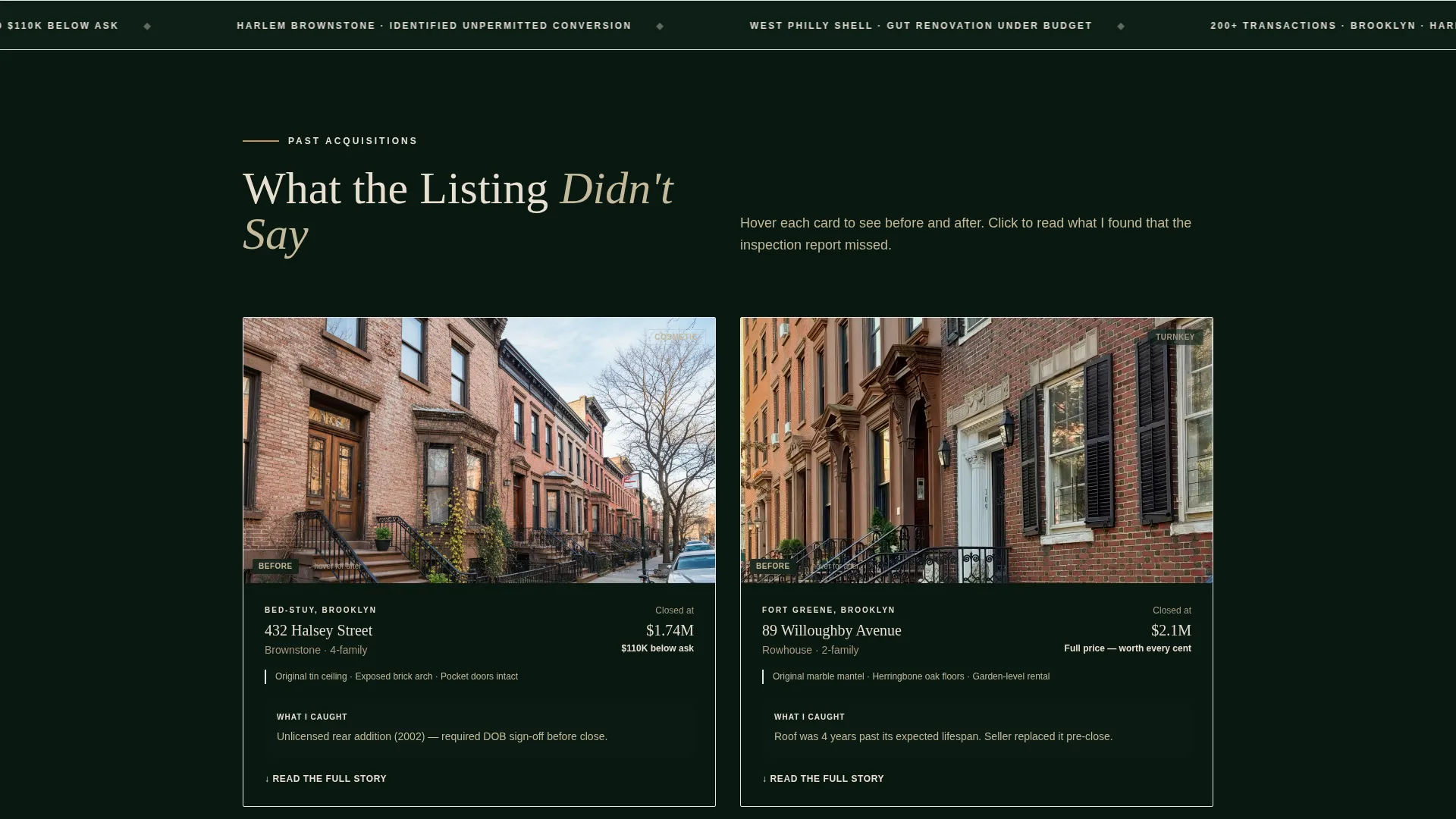 Buyer's Agent Landing Page Template