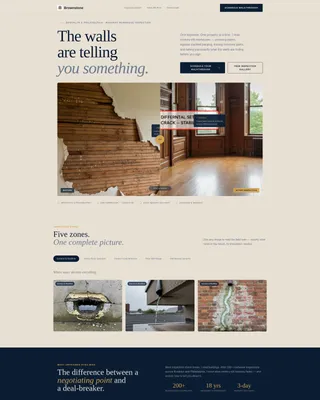 Brownstone & Rowhouse Real Estate Booking Website Template