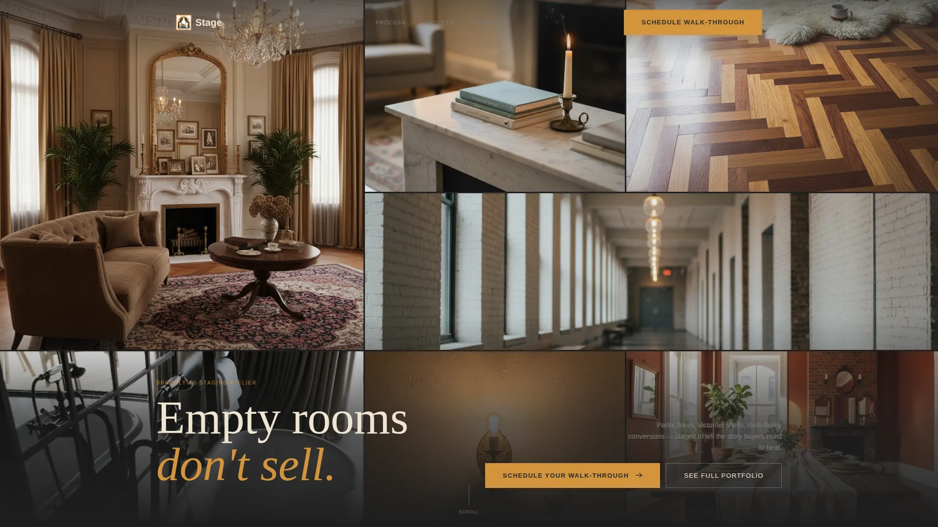 Brownstone & Rowhouse Real Estate Professional Website Template