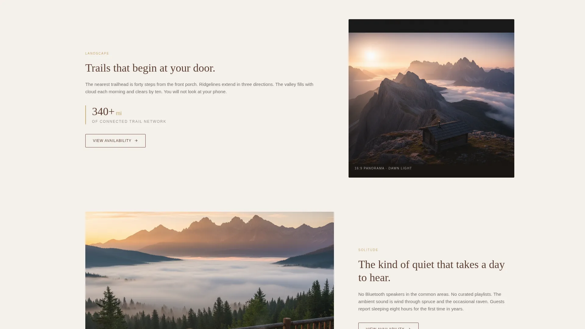 Vacation Rental & Airbnb Pricing Website Template