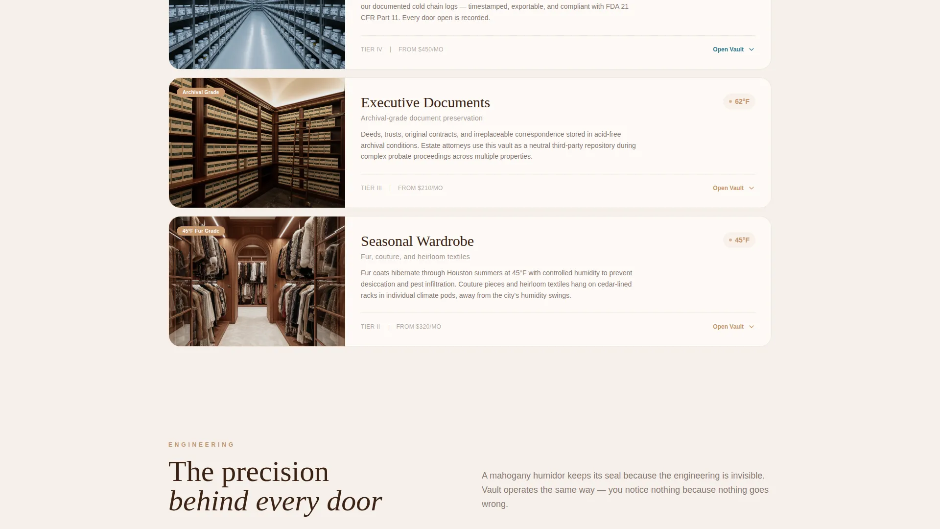 Self-Storage & Mini-Storage Professional Website Template
