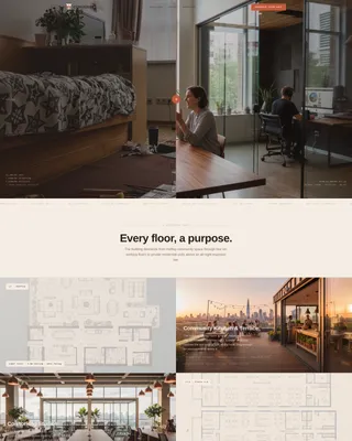 Co-Working & Shared Office Pricing Website Template
