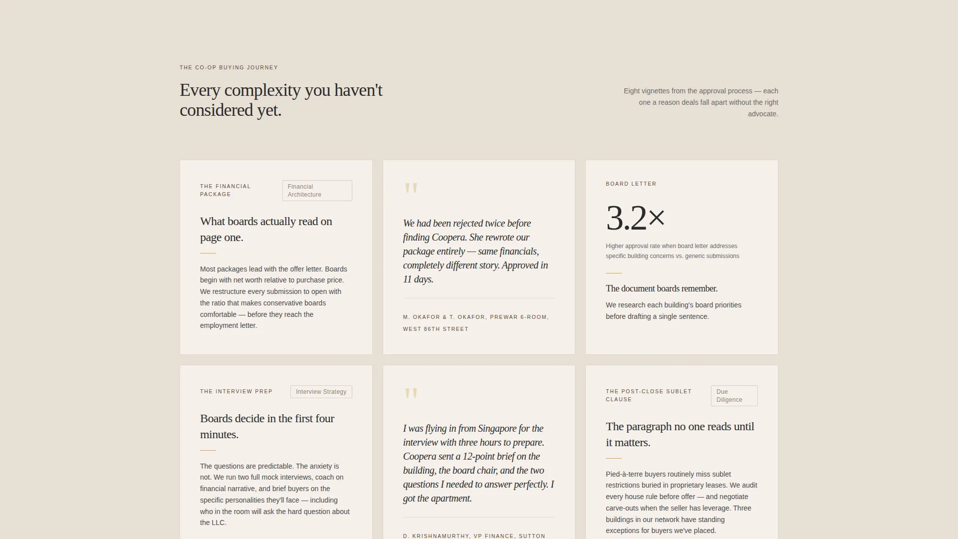 Co-op Housing Real Estate Professional Website Template