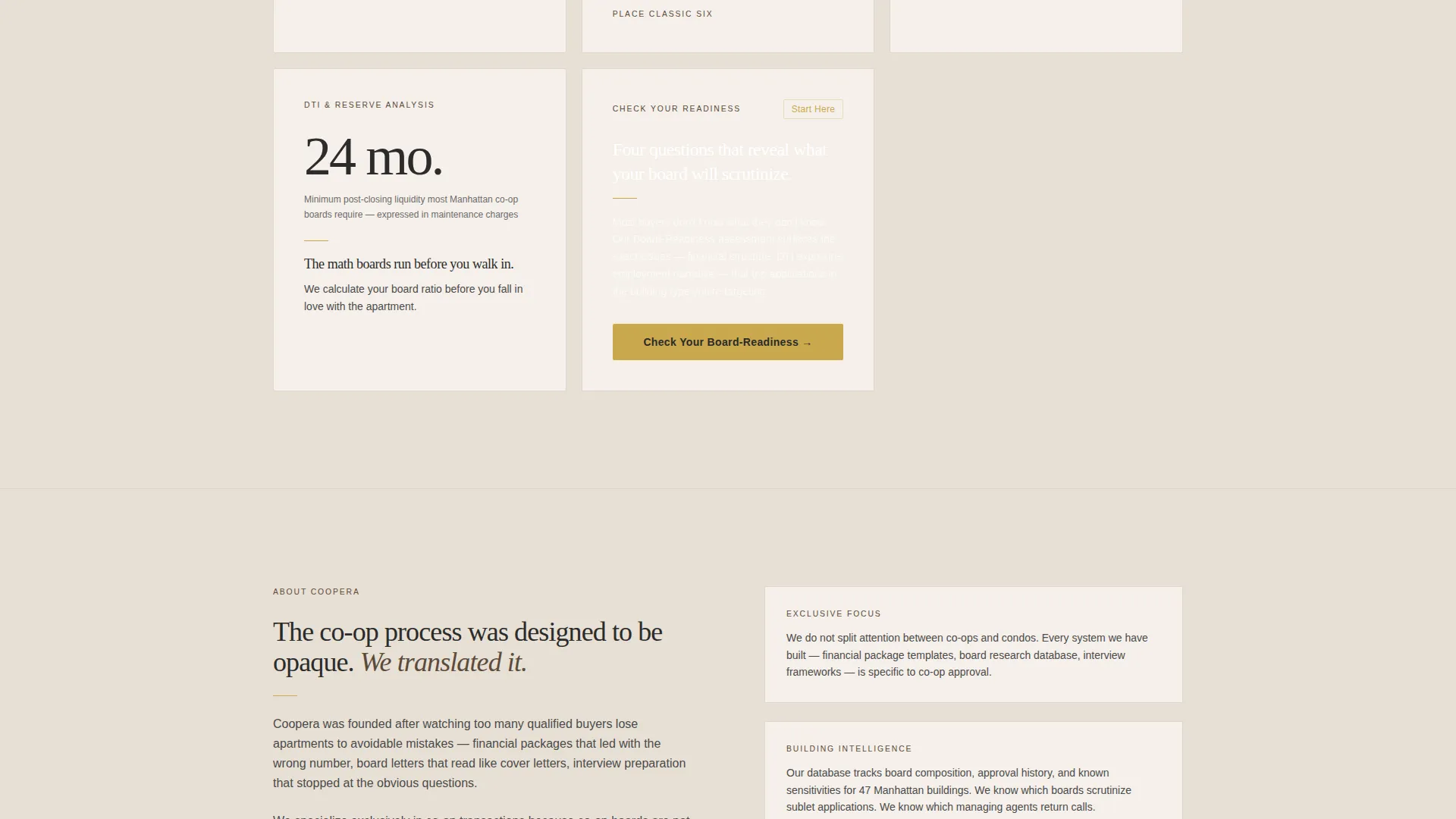 Co-op Housing Real Estate Professional Website Template