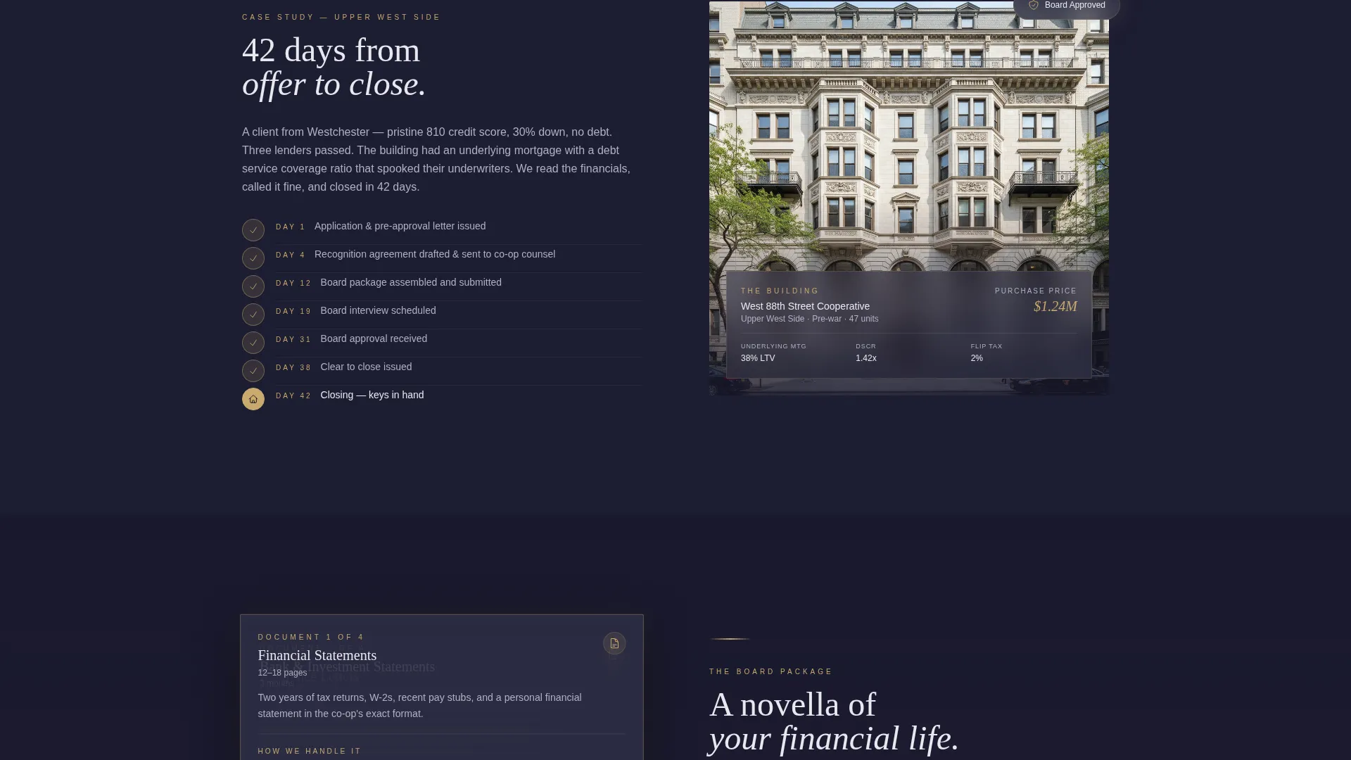 Co-op Mortgage Specialist Landing Page Template