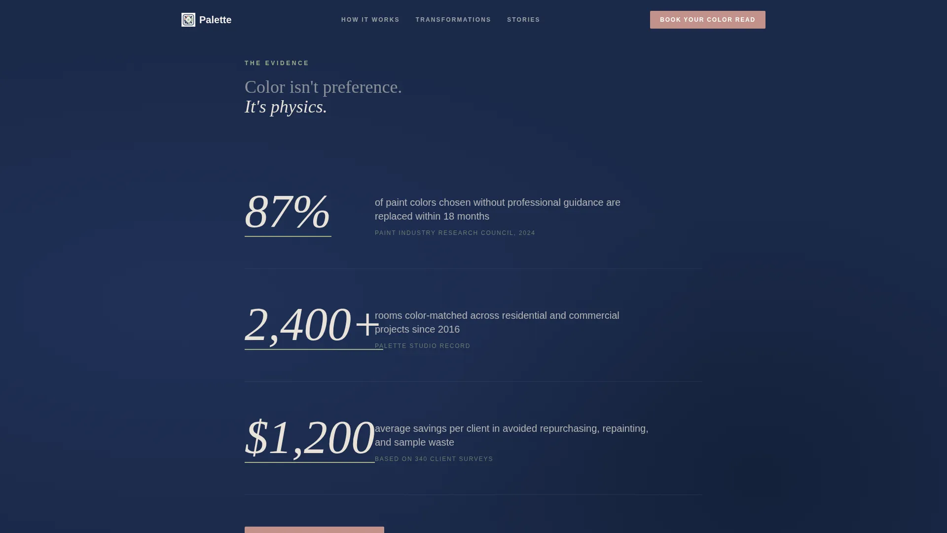 Interior Design Studio Professional Website Template