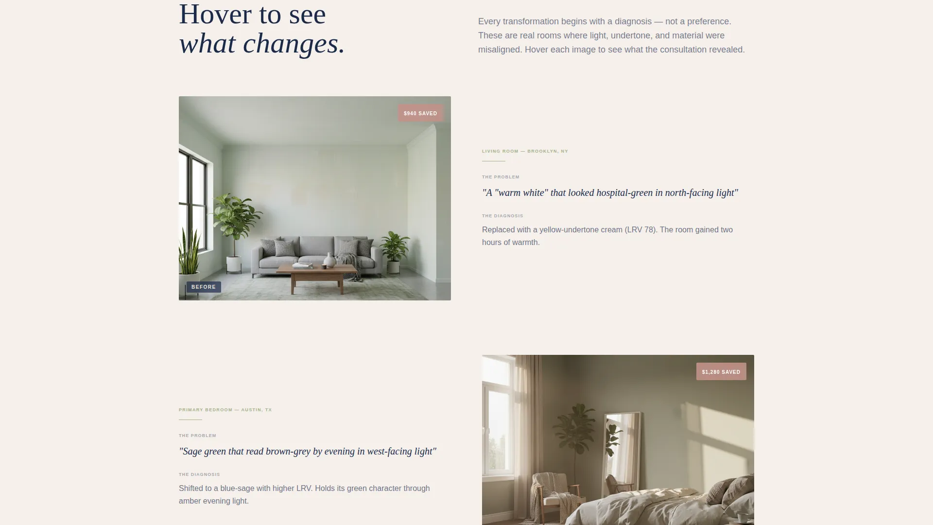 Interior Design Studio Professional Website Template