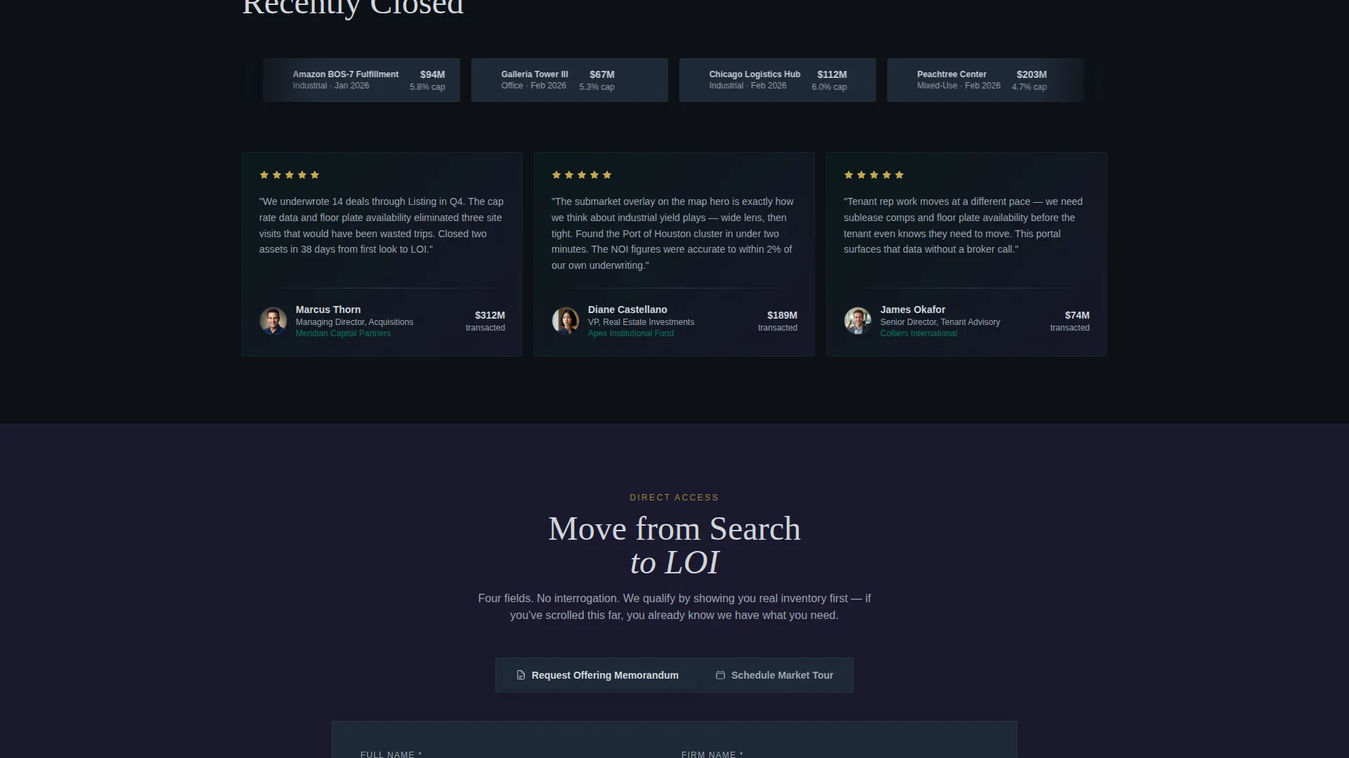 Property Listing & Portal Professional Website Template