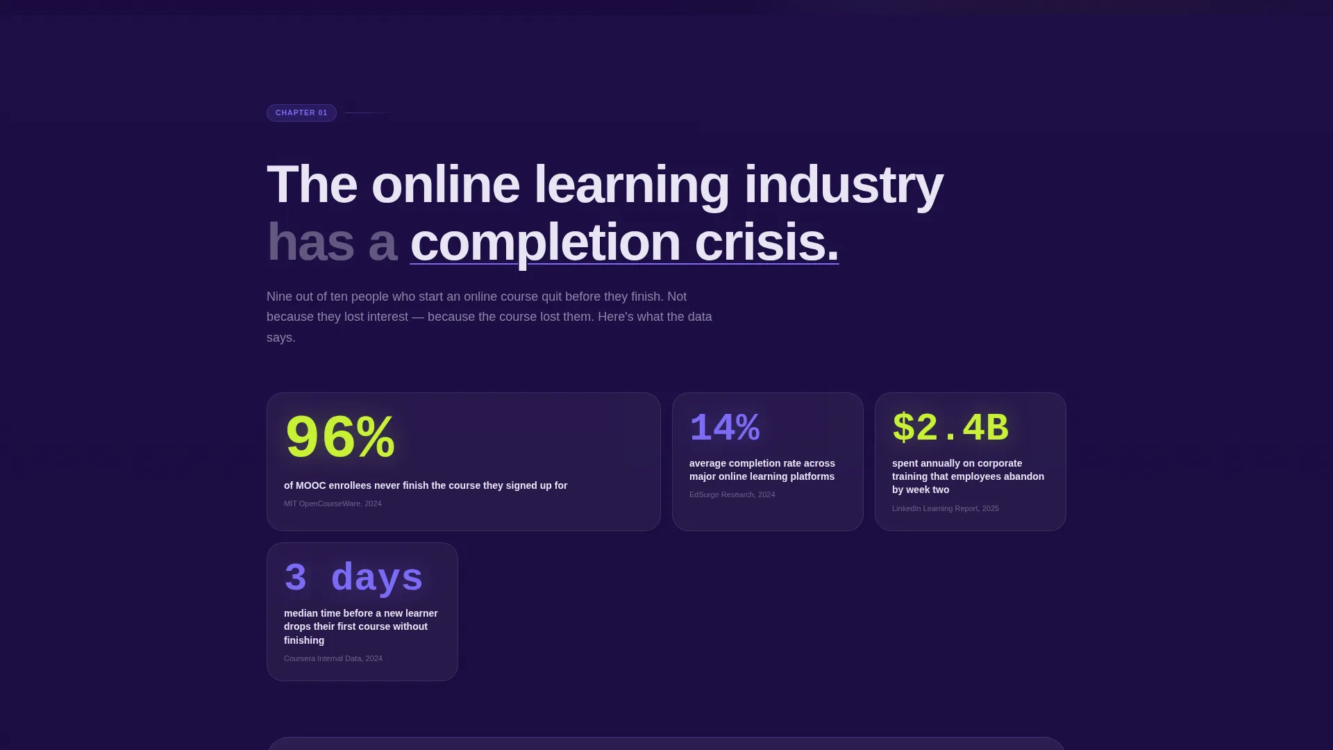 Edtech Landing Page Template for App Downloads