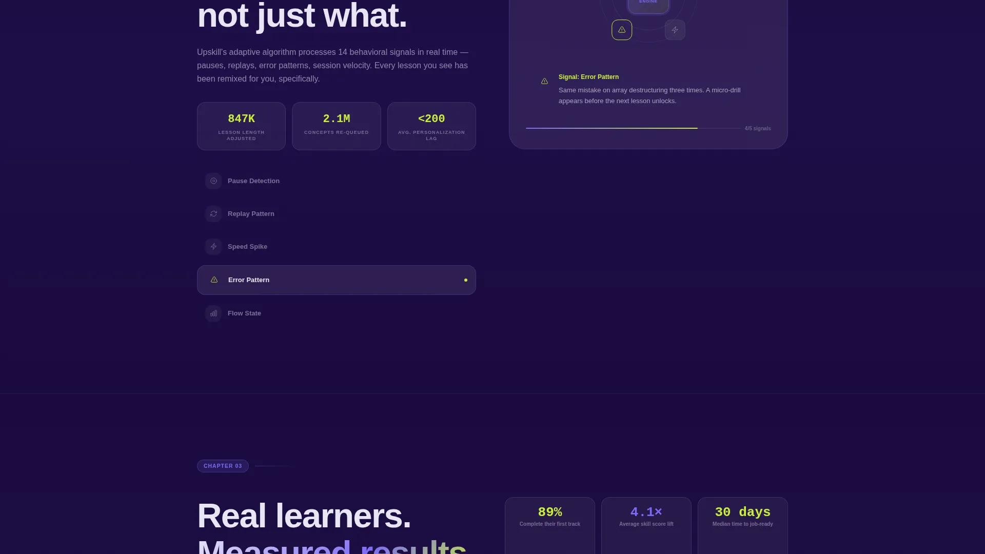 Edtech Landing Page Template for App Downloads