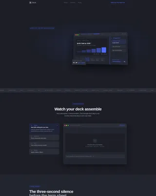 EdTech Pitch Deck Landing Page Template for Founders