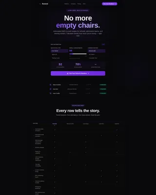 Education Appointment Reminder Landing Page Template