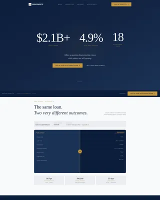 Commercial Office Mortgage Broker Landing Page