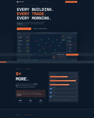 Education Field Service Management Landing Page