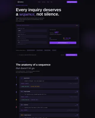 Education Follow-Up Email Landing Page Template