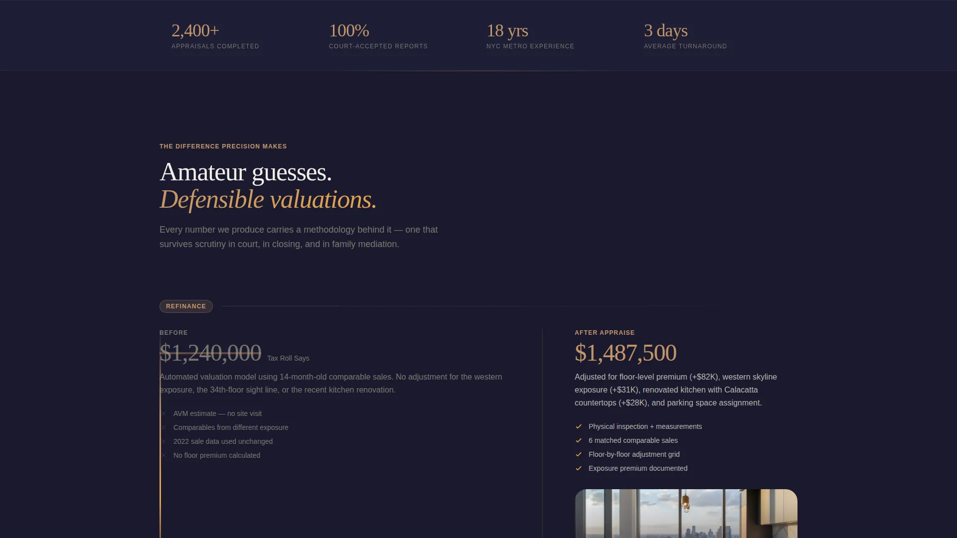 Condo & Apartment Real Estate Professional Website Template