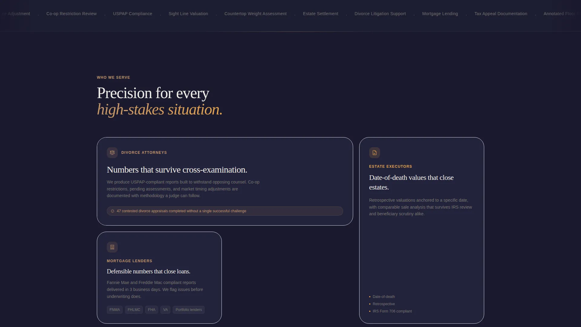 Condo & Apartment Real Estate Professional Website Template