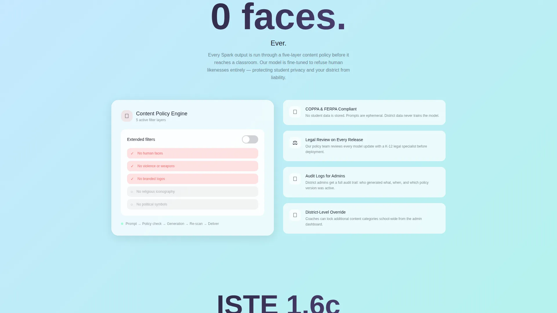 Premium K-12 Landing Page Template