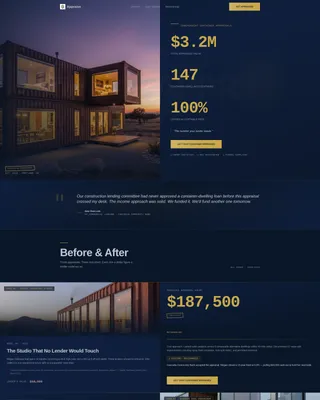 Certified Container Home Appraisal Landing Page