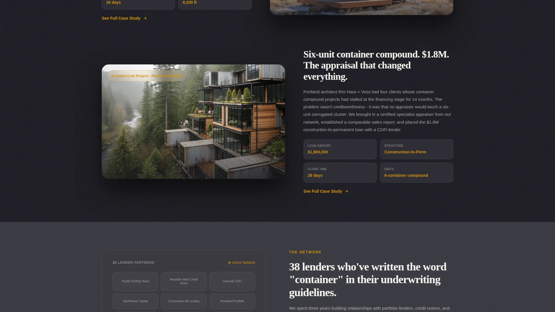 Precision Mortgage Landing Page Template