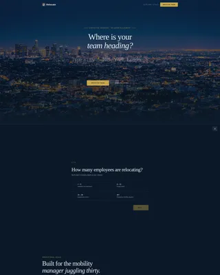 Corporate Housing Landing Page Template