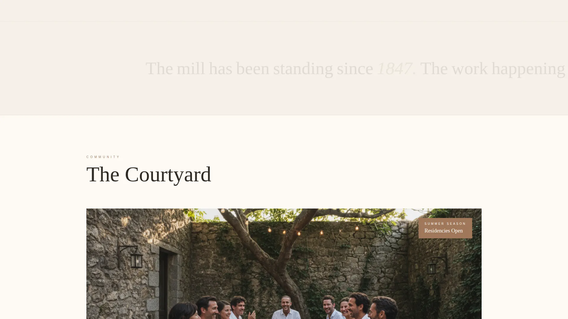 Coworking Landing Page Template for Creative Spaces
