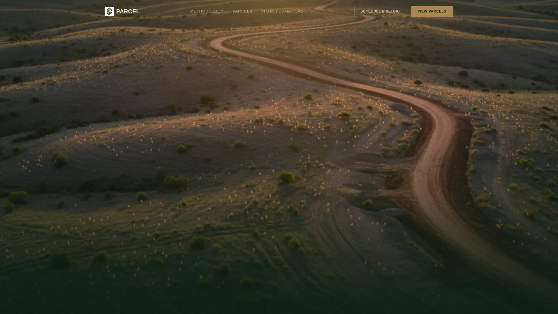 Immersive Land Brokerage Landing Page Template