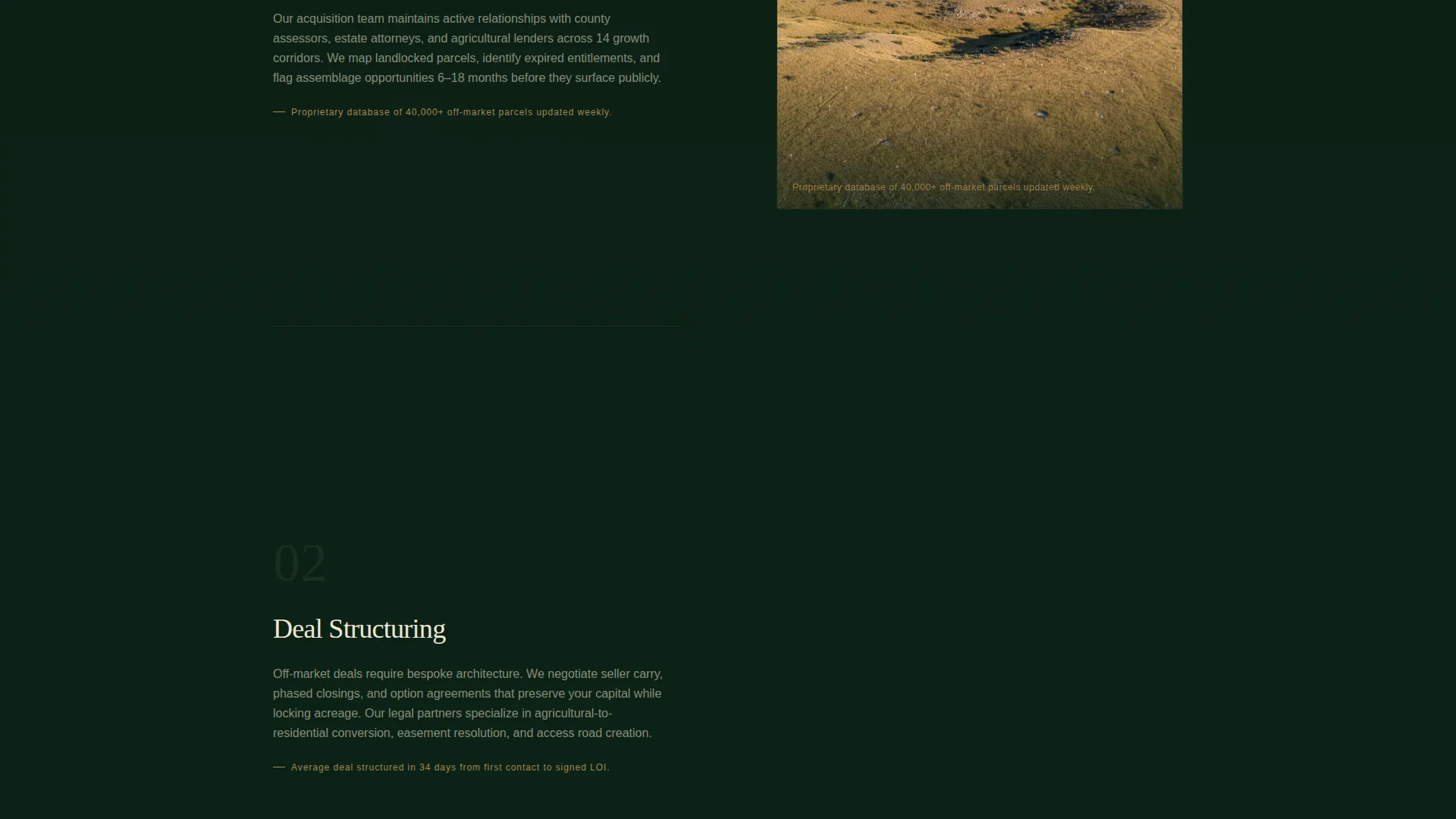 Immersive Land Brokerage Landing Page Template