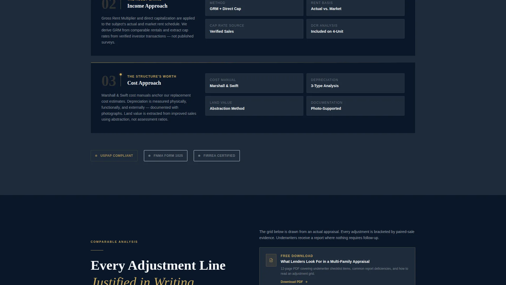 Specialist Duplex & Multi-Family Real Estate Professional Website Template