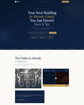 Advanced Duplex & Multi-Family Real Estate Appointment Booking Website Template
