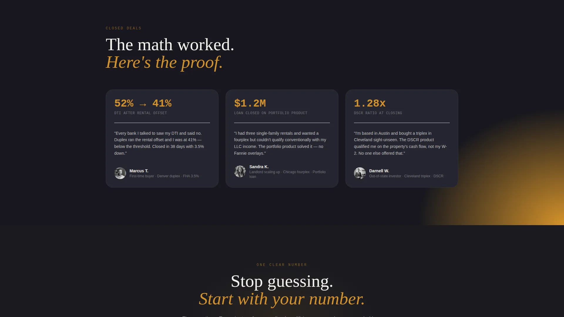 Specialist Duplex & Multi-Family Real Estate Appointment Booking Website Template