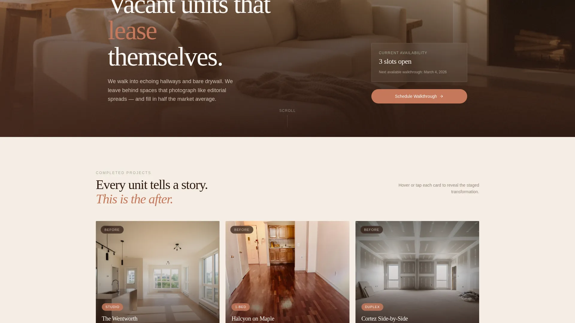 Duplex & Multi-Family Real Estate Professional Website Template