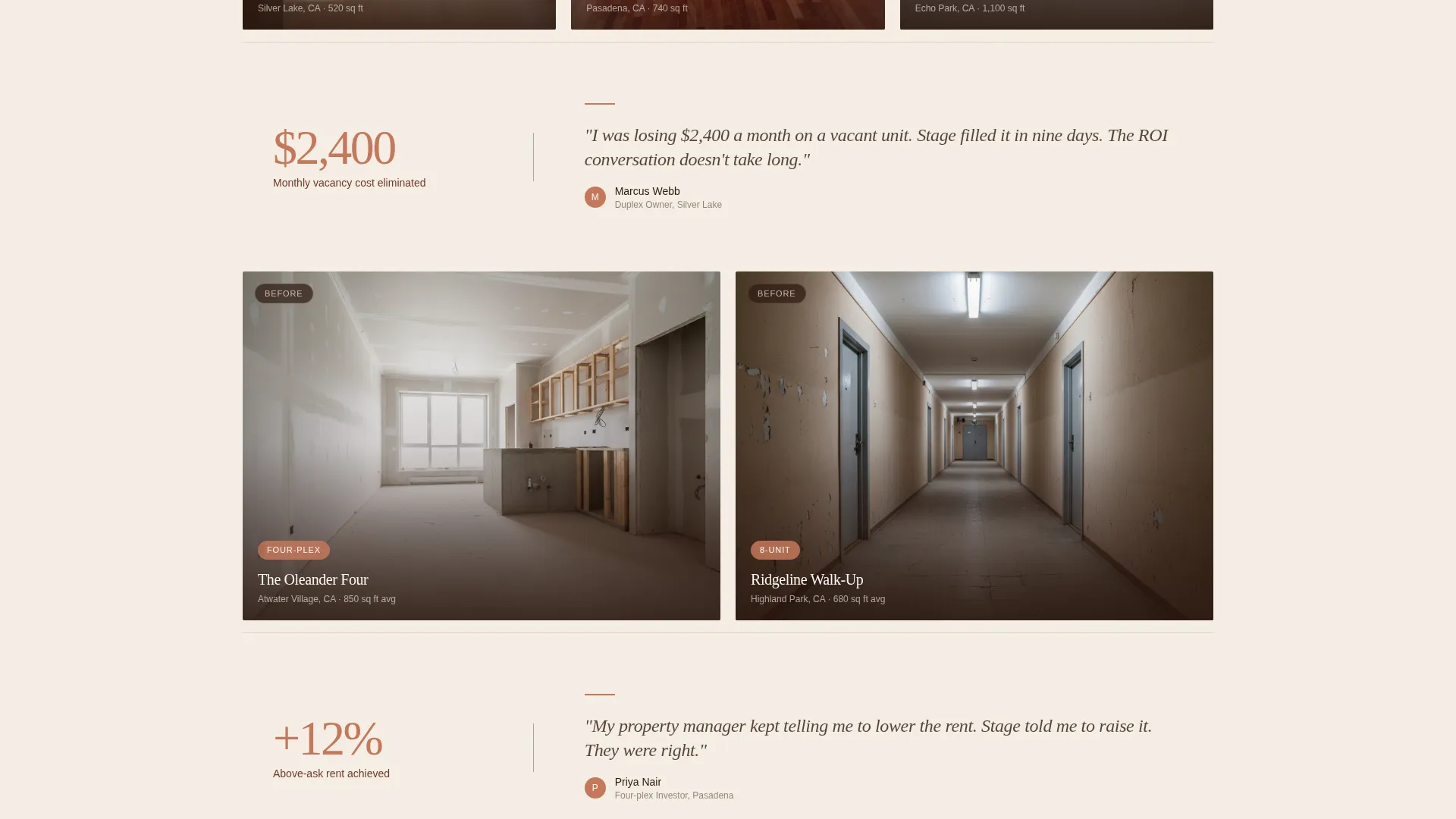 Duplex & Multi-Family Real Estate Professional Website Template