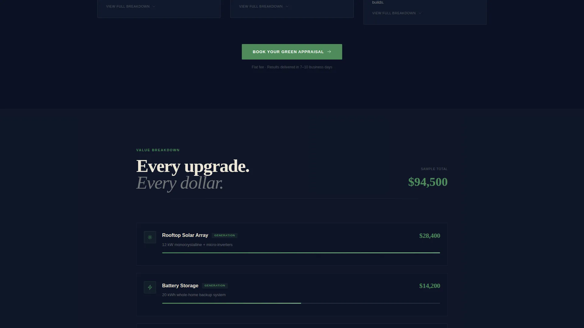 Certified Eco Home Landing Page Template