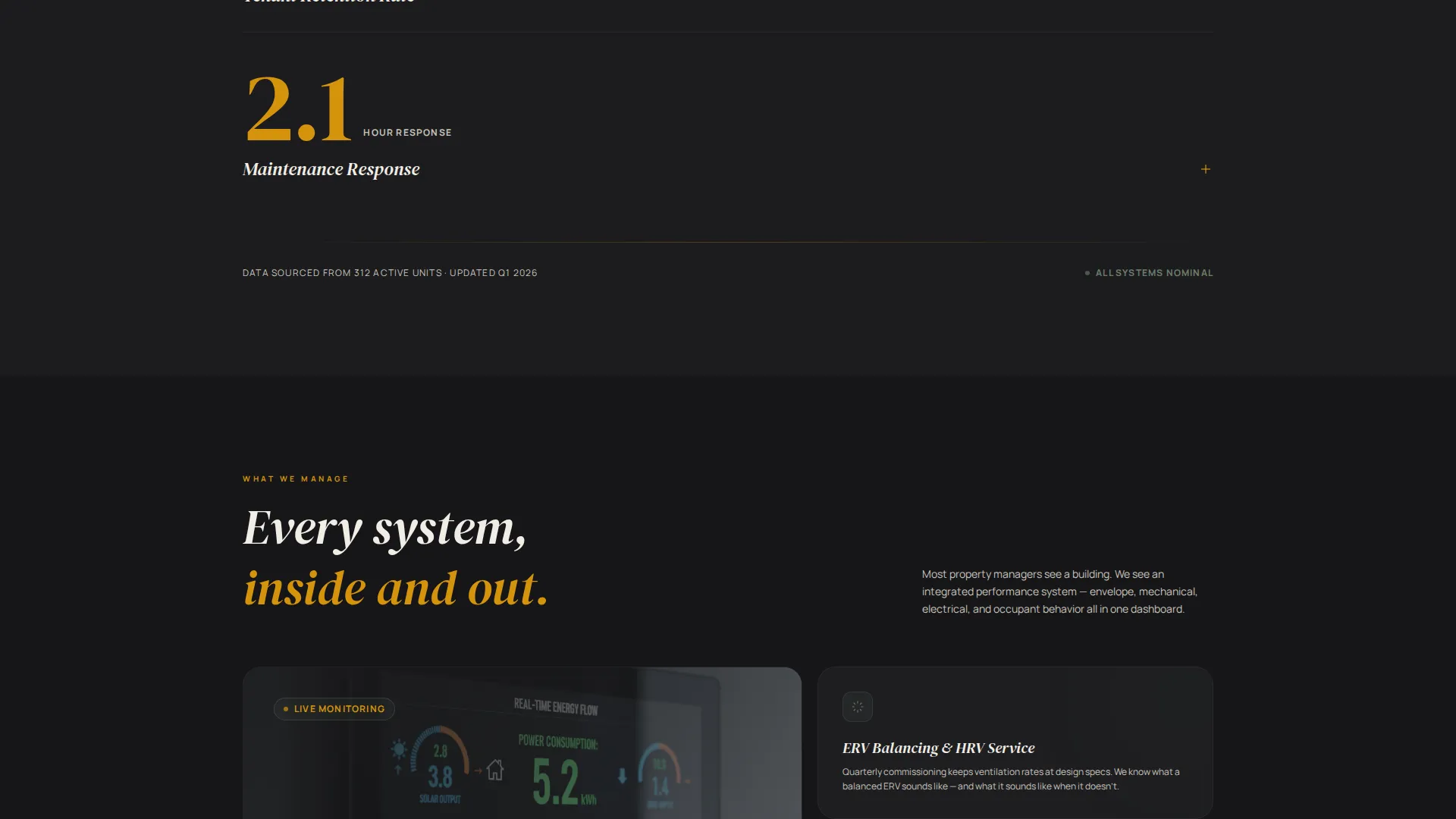 Eco Property Management Landing Page Template