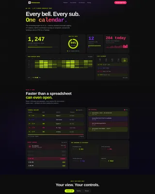 K-12 Scheduling Booking Landing Page Template