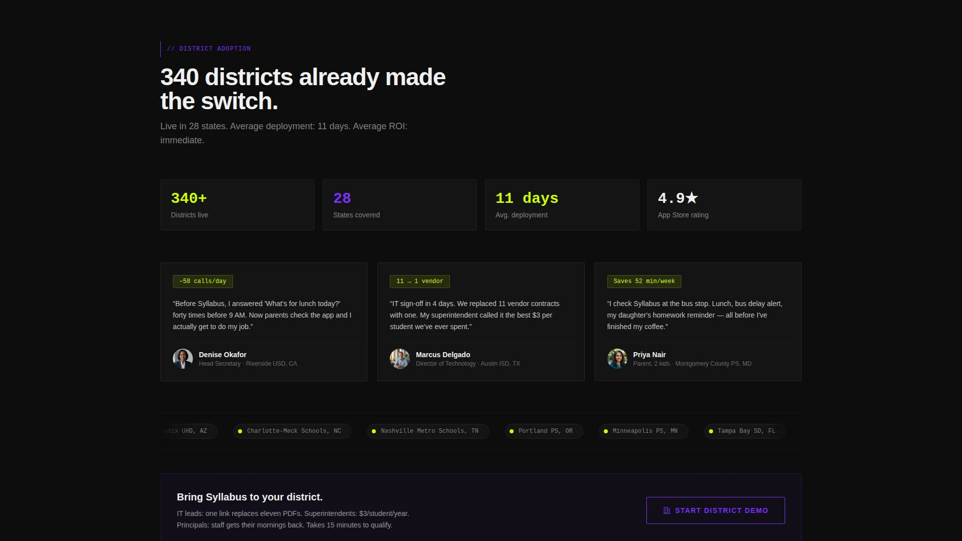 K12 Education Landing Page Template
