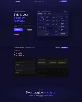 LMS Bento Grid Landing Page Template