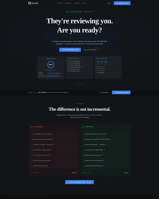 Compliance Landing Page Template for Education Platforms