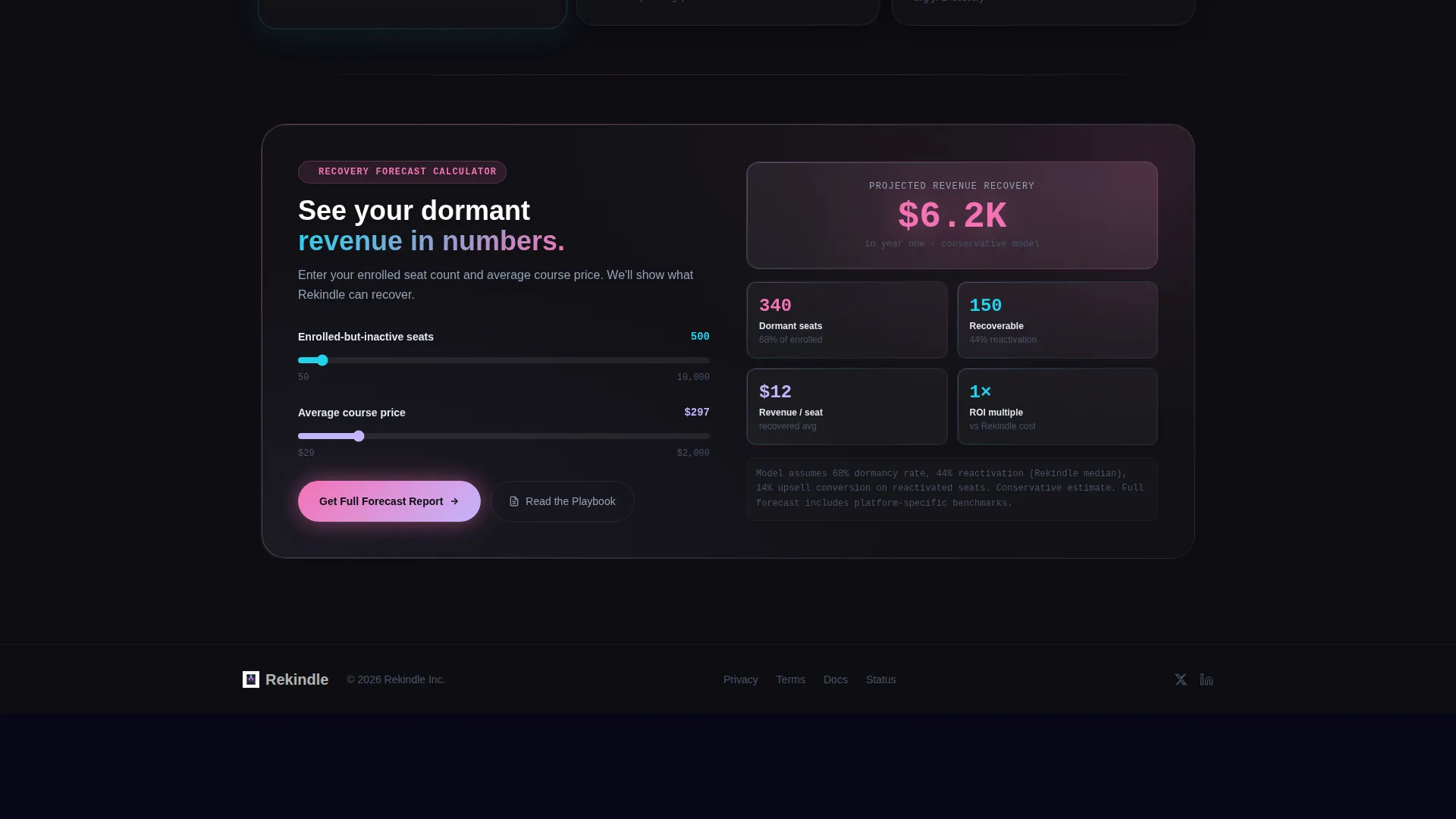 Customer Reengagement Landing Page Template