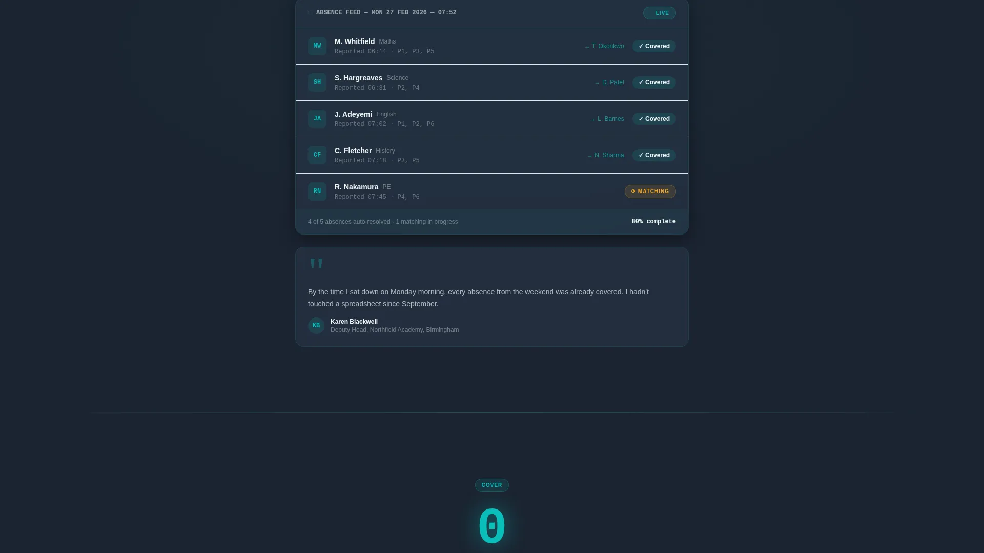 Volunteer Ops Landing Page Template