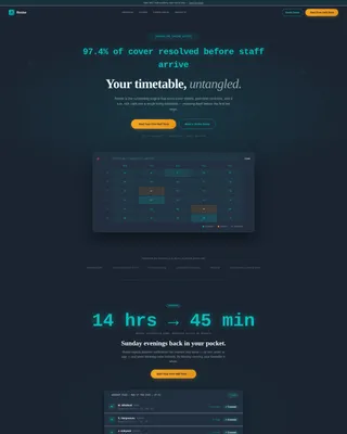 Volunteer Ops Landing Page Template