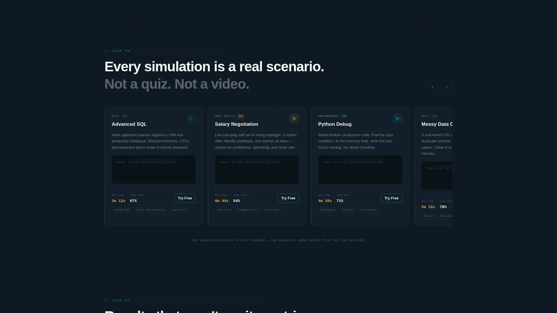 Training Platform Landing Page Template
