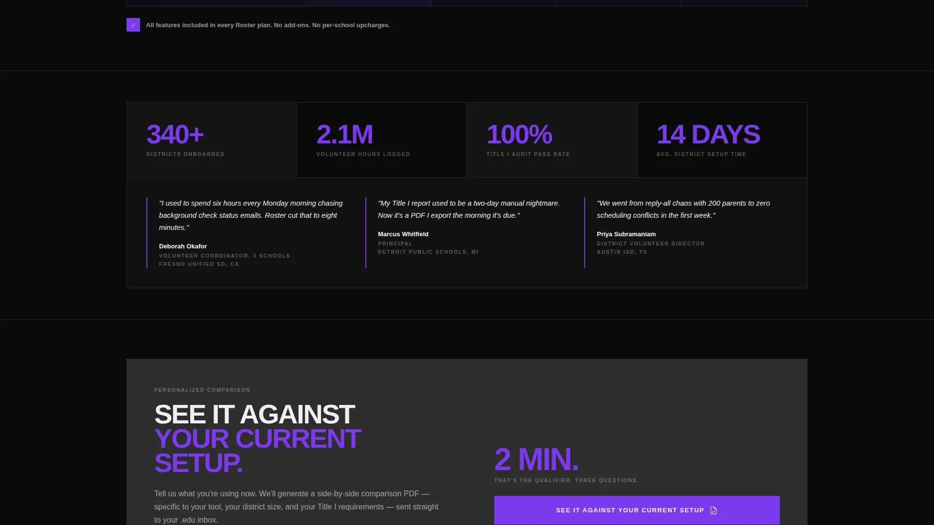 Community Volunteer Landing Page Template
