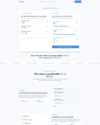 Learner Platform Landing Page Template